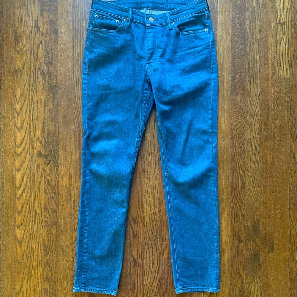 Levi’s 511 blue jeans, 33x32